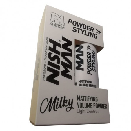 NIN   , Polvo de volumen Milky P1 light control 20g Nishman