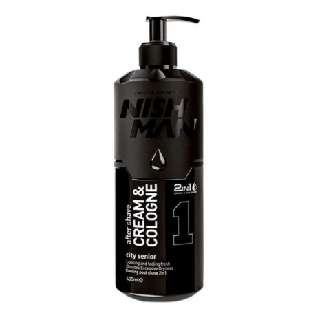 NMN 108-01, Crema y colonia nº 1 para después del afeitado Nishman