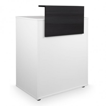 Recepción Dylan white madera negra