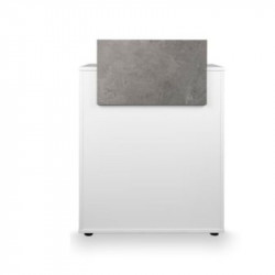 Recepción Dylan hormigón blanco