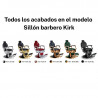 Sillón de barbero Kirk BC color black