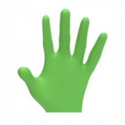 Guantes nitrilo verde...