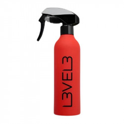 LE3 R009-6R, Botella rociadora de goma Level3 red