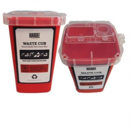 contenedor waste cub hardel rojo