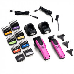 KIE, Combo clipper y trimmer kiepe Edgex ultrathin rosa