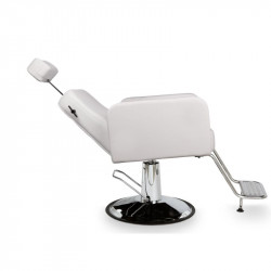 MIY NOOR WHITE, Sillón de tocador barbería y estética Noor white