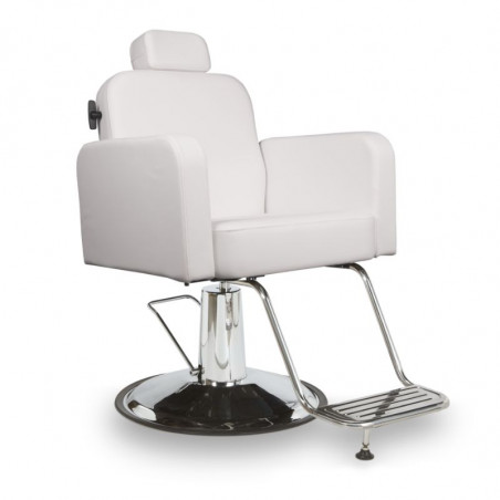 MIY NOOR WHITE, Sillón de tocador barbería y estética Noor white