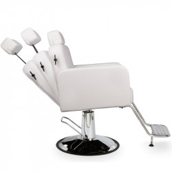 Sillón de tocador barbería y estética Noor white