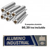 ROK ALUMINIO 300 M F0211/6, Pack 6 rollos papel aluminio profesional