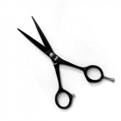 ASR 40390, tijera de corte dry cut Asuer black 5'5''