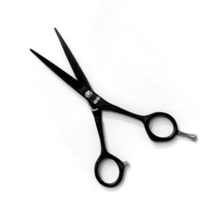 ASR 40390, tijera de corte dry cut Asuer black 5'5''