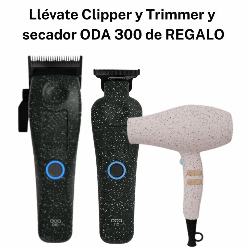 ODA 010 Y 110, combo con regalo de secador ODA 300