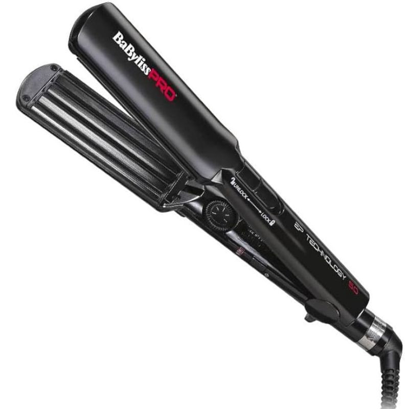 BAB 2658EPCE, Plancha BabylissPro Crimp 38 Technology 5.0