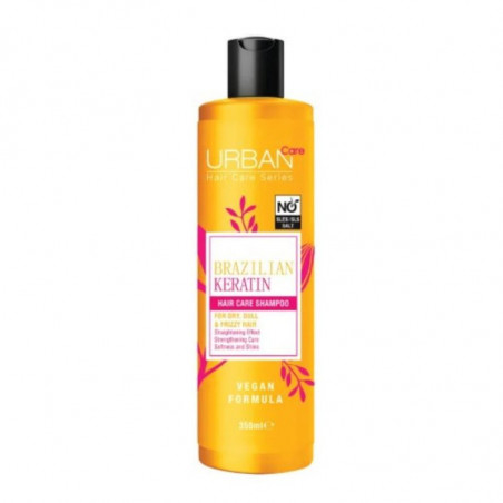 Champú de queratina Brasileña 350 ml Urban Care