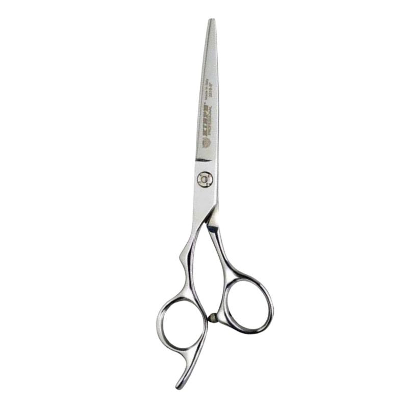 KIE 2816-5.5'', tijera de corte filo navaja para zurdos kiepe profesional