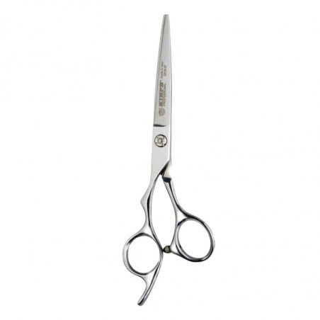 KIE 2816-5.5'', tijera de corte filo navaja para zurdos kiepe profesional