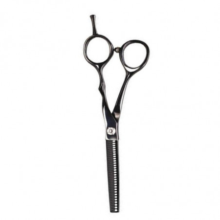 KIE 2814T30-6, Tijera de entresacar o esculpir de 30 dientes titanio negro