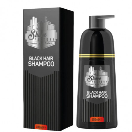 THY black hair champú the shave factory 400ml