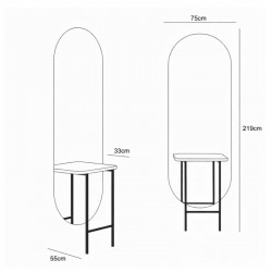 NER FF1480, Tocador Bellecourbe nelson mobilier