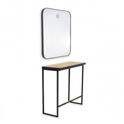 Tocador Scamnum Carré Dorado 2 Piezas Nelson Mobilier