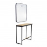Tocador Scamnum Carré Dorado 2 Piezas Nelson Mobilier