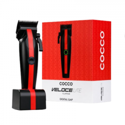 CVLC-BLK/RED, Clipper Cocco Veloce Lite digital GAP negro/rojo
