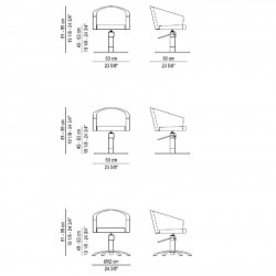 Sillón tocador Coste's, sillon para peluqueria coste's