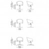 Sillón tocador Coste's, sillon para peluqueria coste's