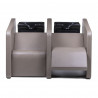 Lavacabezas Privé Shiatsu Air Massage 2P con elevación sincronizada Nelson Mobilier