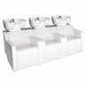 Lavacabezas Sófa Plus Round 3P Relax electric | Nelson Mobilier