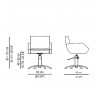 NER FB510YL, Sillón de tocador Nova PYL