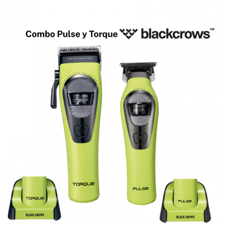 Combo Pulse y Torque Black Crows corte y contorno