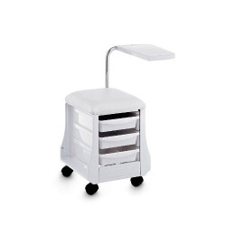 Carro manicura Mini Mani color blanco vis