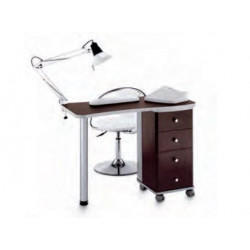 mesa de manicura vented 204 lxw, mesa manicura vented cuatro cajones