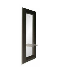 tocador para peluquerias origami, tocador peluqueria origami negro