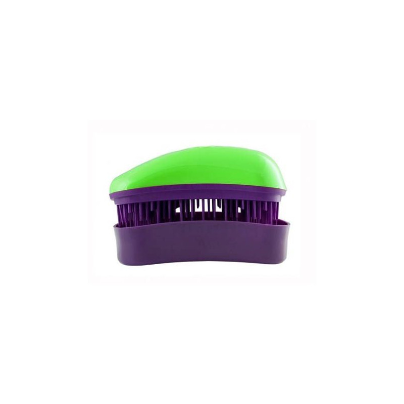cepillo mini dessata verde morado con gimp