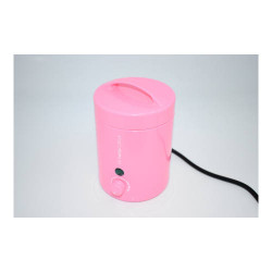 calentador de cera color rosa bil con Gimp