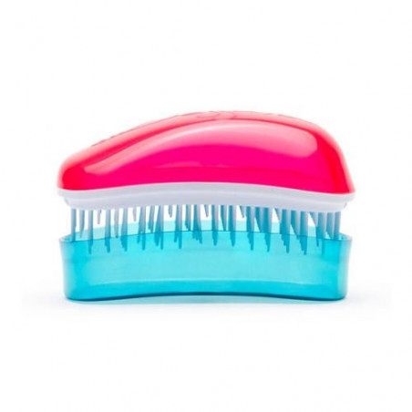 DEA 355937MINI, cepillo fucsia- turquesa antinudos tamaño mini