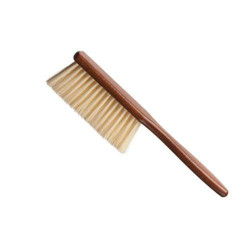 cepillo barbero madera para barberia, cepillo suave fibra