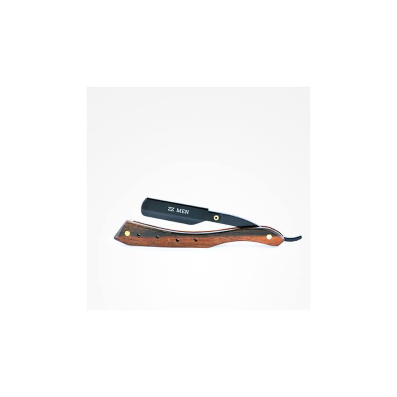 PB ZZCOR43845, navaja de peluqueria, navaja madera artisan classic
