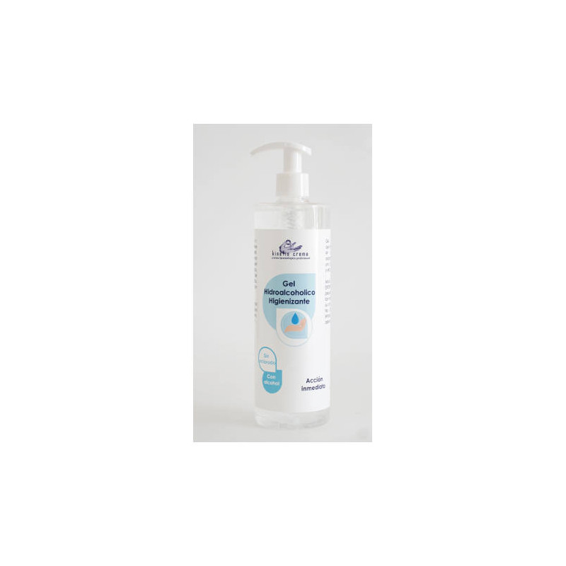 gel hidroalcoholico higienizante , gel higienizante 500 ml