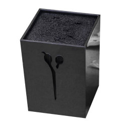 PB BFACC34487, soporte tijeras love lounge negro