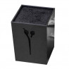 PB BFACC34487, soporte tijeras love lounge negro