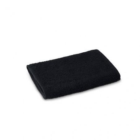 ORL R/06413/50, toalla para barberia negra, toalla de rizo americano