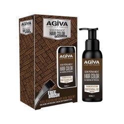 agiva semi permanent hair color brown 125 ml