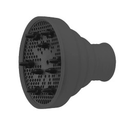 difusor plegable negro de silicona profesional eurostil