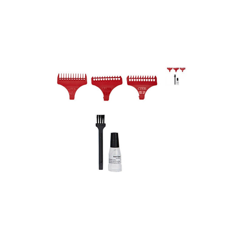 WAL 08081-7810, peines plastico detailer wide 3pcs cabezal repuesto.