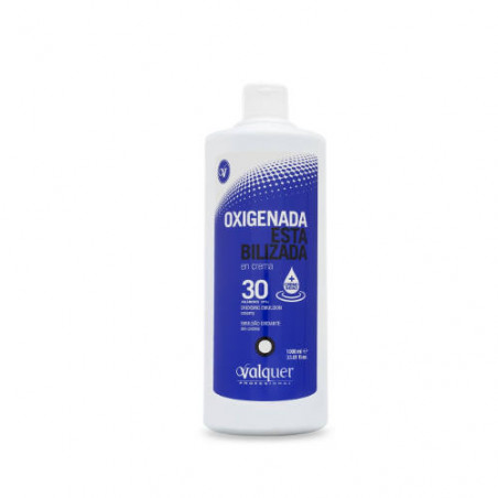 agua oxigenada en crema 30 volumenes (9%) valquer 1000ml