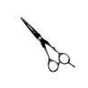 KIE 2814-55, tijera de corte kiepe 2814-5.5'' razor edge color negro.