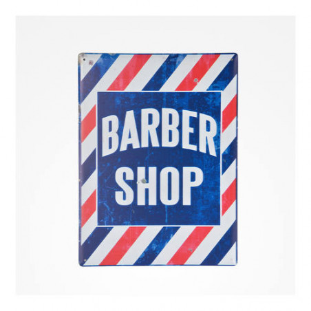 PB ZZACC44191, chapa metalica barberia vintage barber shop nº 4